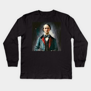 Charles Baudelaire Kids Long Sleeve T-Shirt